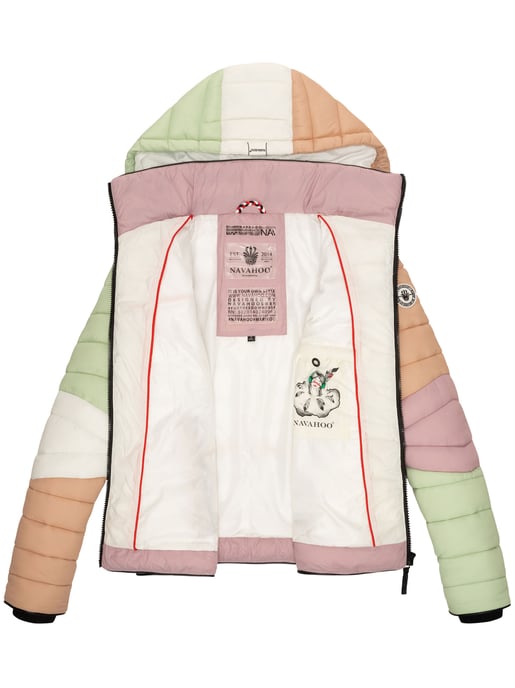 Navahoo Lulana Multikulti chaqueta acolchada mujer – Ligera, colorida & moderna - Image 6