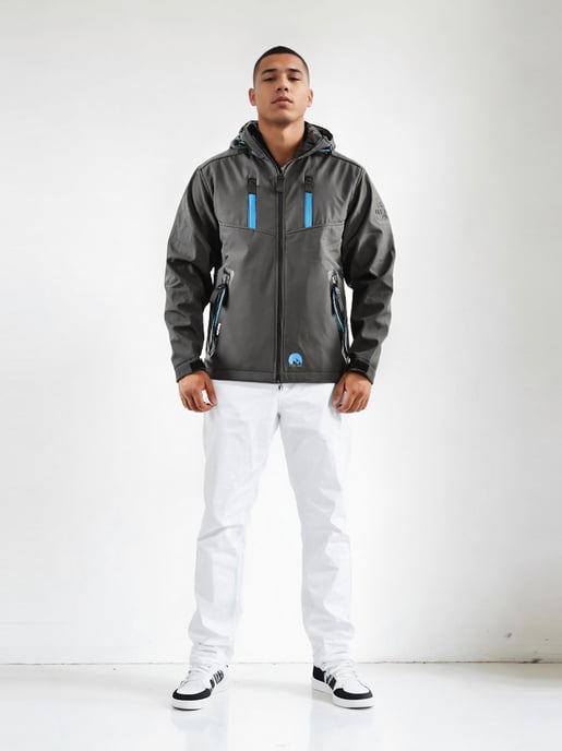 Chaqueta Softshell Hombre Arctic Seven AS-306 – Funcional, Impermeable, Cortaviento - Image 6