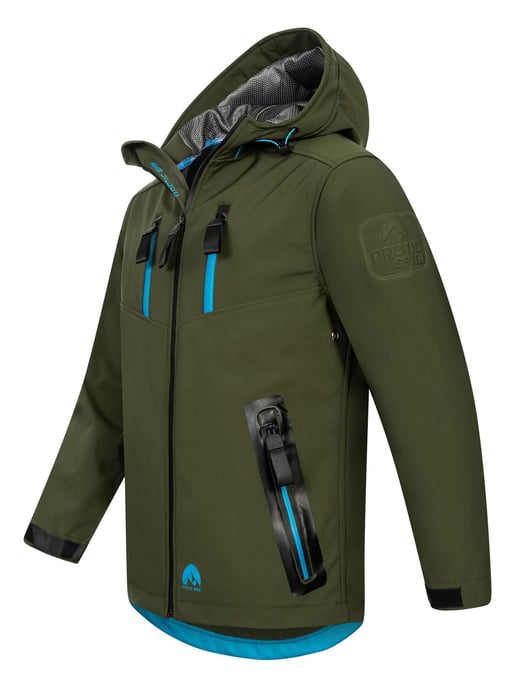 Chaqueta Softshell Hombre Arctic Seven AS-306 – Funcional, Impermeable, Cortaviento - Image 2