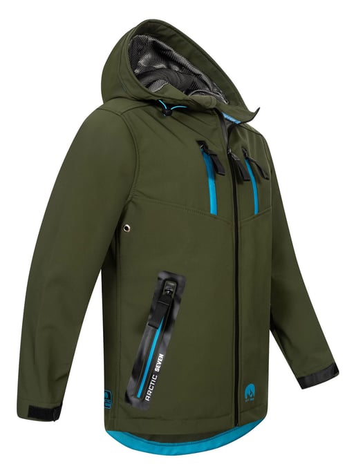 Chaqueta Softshell Hombre Arctic Seven AS-306 – Funcional, Impermeable, Cortaviento - Image 3