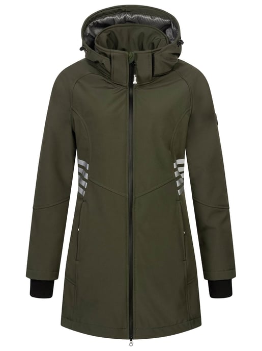 Chaqueta Softshell Mujer Arctic Seven AS-305 – Larga, Impermeable, Reflectante - Image 2
