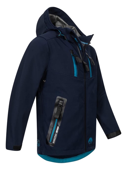 Chaqueta Softshell Hombre Arctic Seven AS-306 – Funcional, Impermeable, Cortaviento - Image 3