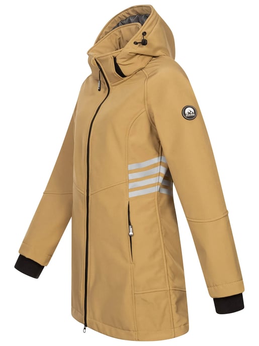 Chaqueta Softshell Mujer Arctic Seven AS-305 – Larga, Impermeable, Reflectante - Image 3