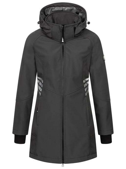 Chaqueta Softshell Mujer Arctic Seven AS-305 – Larga, Impermeable, Reflectante - Image 2