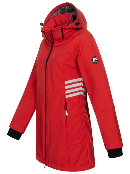 Chaqueta Softshell Mujer Arctic Seven AS-305 – Larga, Impermeable, Reflectante - Image 3