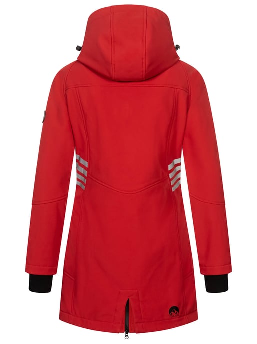 Chaqueta Softshell Mujer Arctic Seven AS-305 – Larga, Impermeable, Reflectante - Image 4