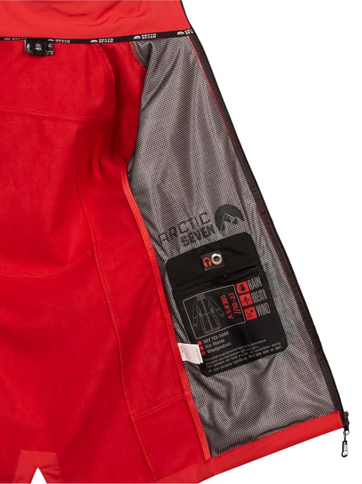 Chaqueta Softshell Mujer Arctic Seven AS-305 – Larga, Impermeable, Reflectante - Image 5