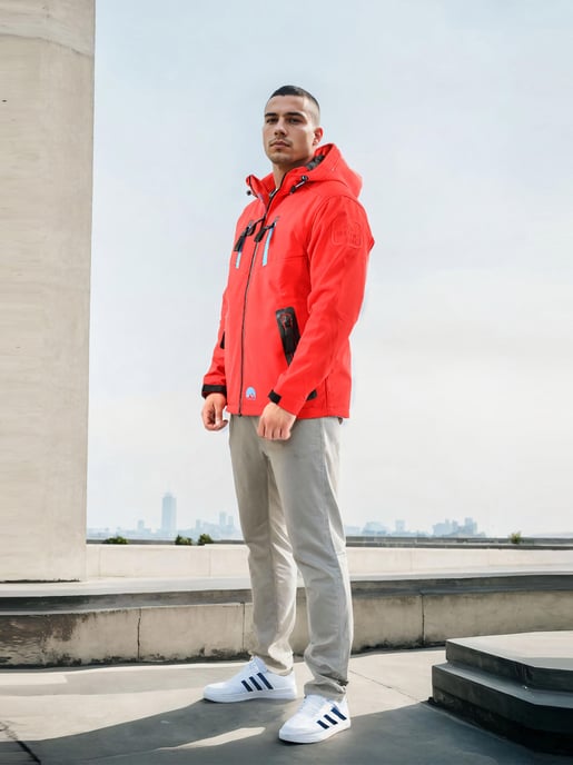 Chaqueta Softshell Hombre Arctic Seven AS-306 – Funcional, Impermeable, Cortaviento - Image 6