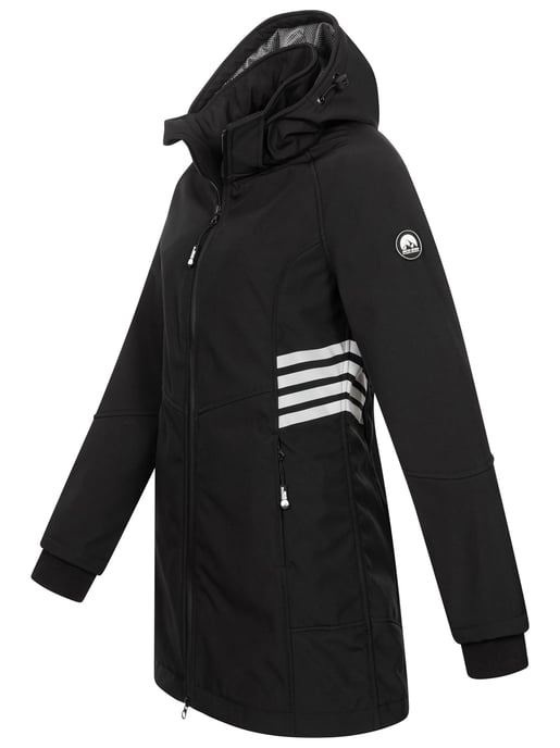 Chaqueta Softshell Mujer Arctic Seven AS-305 – Larga, Impermeable, Reflectante - Image 3