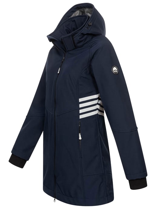 Chaqueta Softshell Mujer Arctic Seven AS-305 – Larga, Impermeable, Reflectante - Image 3