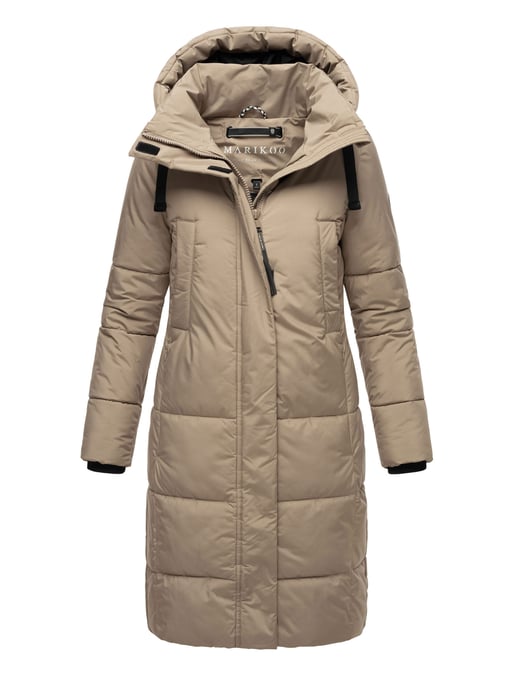 Marikoo chaqueta de invierno Laryaa mujer – larga, cálida y elegante - Image 1