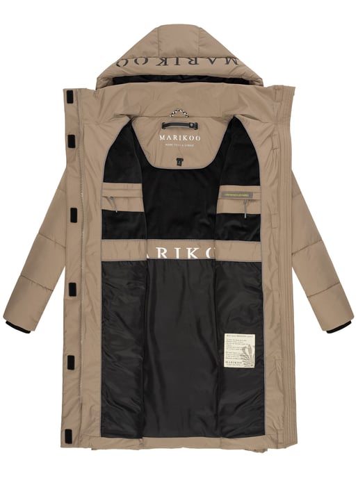Marikoo chaqueta de invierno Laryaa mujer – larga, cálida y elegante - Image 5