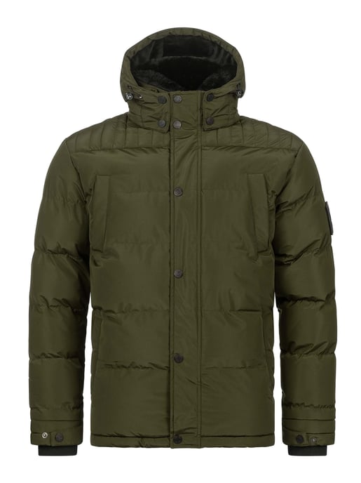 Chaqueta de invierno para hombre Alessandro Salvarini AS-326 con forro de borreguito y capucha extraíble - Image 2