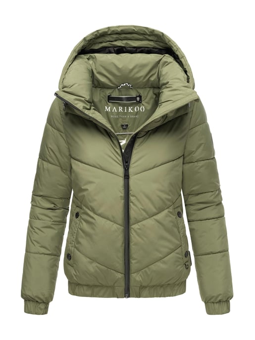 Chaqueta acolchada de invierno con capucha – Marikoo Nayanaa - Image 1