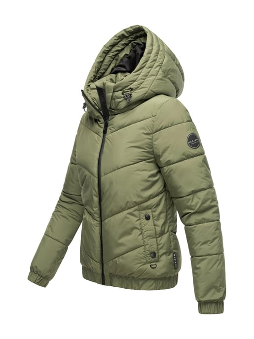 Chaqueta acolchada de invierno con capucha – Marikoo Nayanaa - Image 3