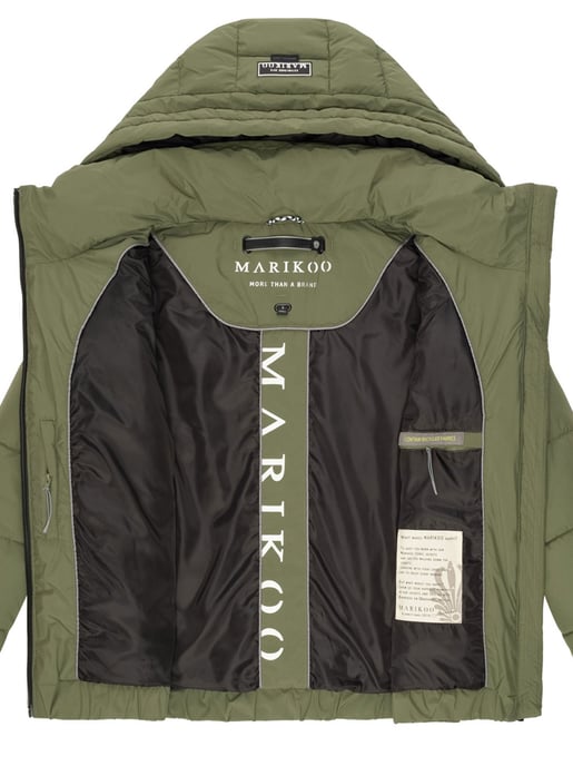 Chaqueta acolchada de invierno con capucha – Marikoo Nayanaa - Image 6