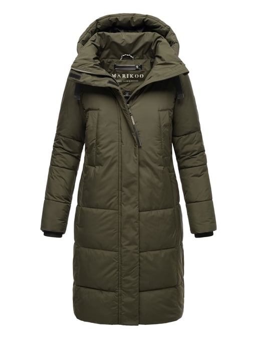 Marikoo chaqueta de invierno Laryaa mujer – larga, cálida y elegante - Image 1