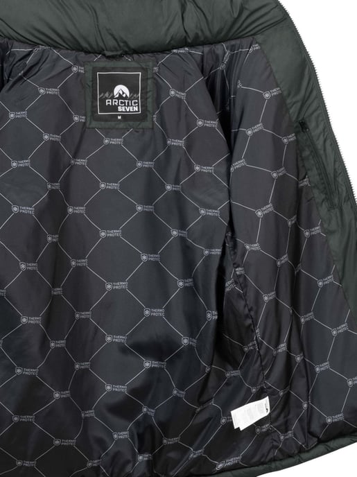 Chaqueta Acolchada de Invierno Hombre Arctic Seven AS-333 – Cálida, Deportiva, Repelente al Agua - Image 4