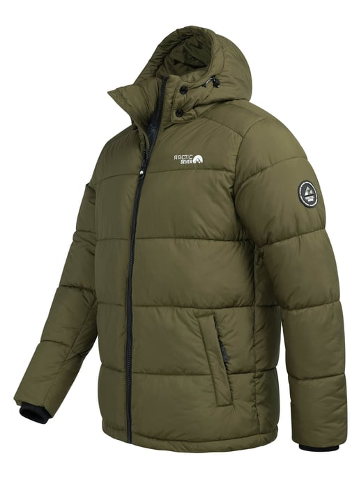 Chaqueta Acolchada de Invierno Hombre Arctic Seven AS-333 – Cálida, Deportiva, Repelente al Agua - Image 2