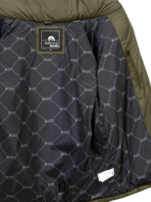 Chaqueta Acolchada de Invierno Hombre Arctic Seven AS-333 – Cálida, Deportiva, Repelente al Agua - Image 4