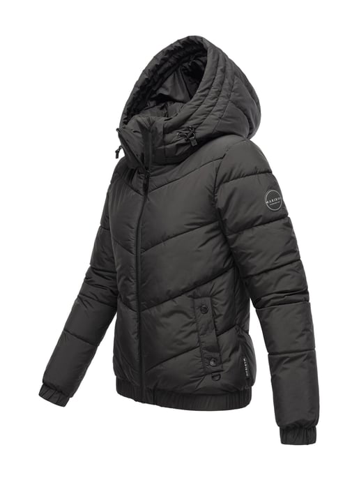 Chaqueta acolchada de invierno con capucha – Marikoo Nayanaa - Image 3