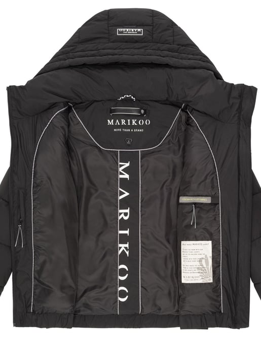 Chaqueta acolchada de invierno con capucha – Marikoo Nayanaa - Image 6