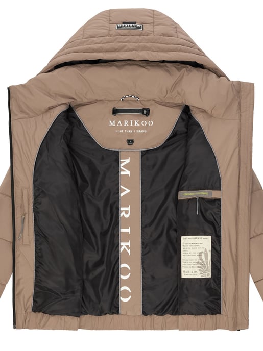 Chaqueta acolchada de invierno con capucha – Marikoo Nayanaa - Image 6