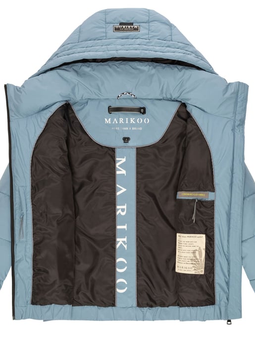 Chaqueta acolchada de invierno con capucha – Marikoo Nayanaa - Image 6