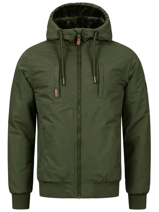 Chaqueta de invierno para hombre Alessandro Salvarini AS-320 con forro de peluche y capucha - Image 2