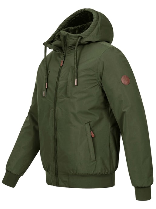 Chaqueta de invierno para hombre Alessandro Salvarini AS-320 con forro de peluche y capucha - Image 3