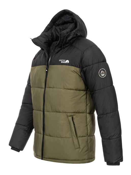 Chaqueta Acolchada de Invierno Hombre Arctic Seven AS-333 – Cálida, Deportiva, Repelente al Agua - Image 2