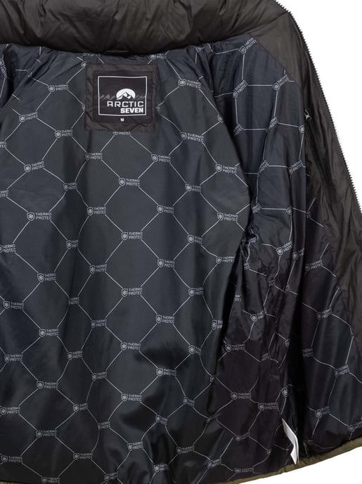 Chaqueta Acolchada de Invierno Hombre Arctic Seven AS-333 – Cálida, Deportiva, Repelente al Agua - Image 4