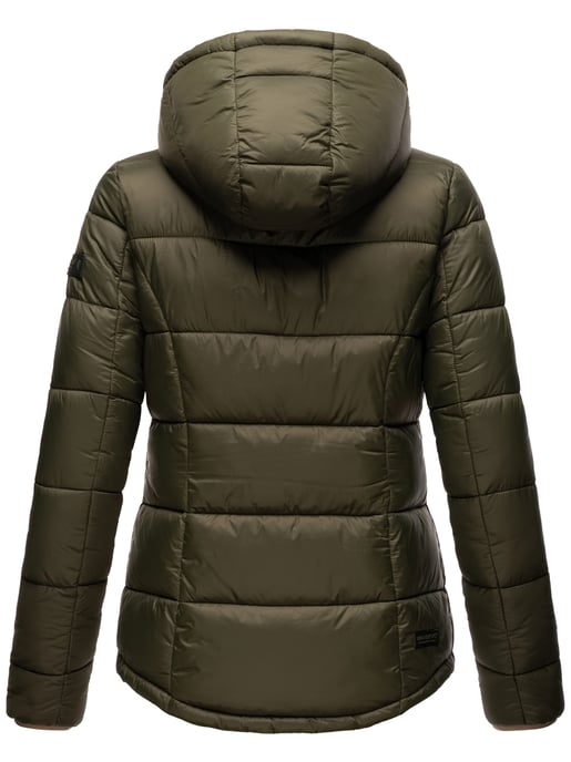 Marikoo chaqueta acolchada mujer – Ligera de entretiempo con capucha - Image 5