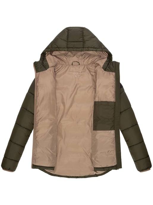 Marikoo chaqueta acolchada mujer – Ligera de entretiempo con capucha - Image 6