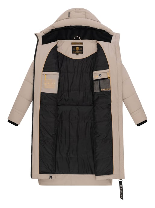 Abrigo invierno mujer Marikoo Benikoo – largo & cálido - Image 5