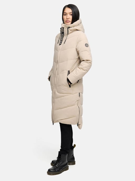 Abrigo invierno mujer Marikoo Benikoo – largo & cálido - Image 6