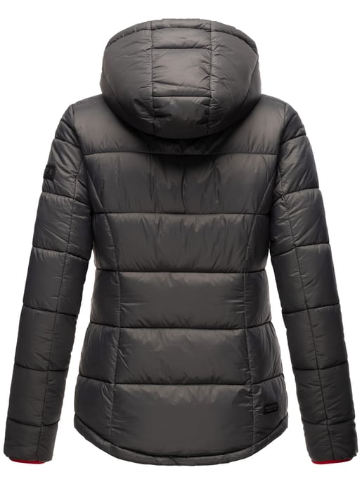 Marikoo chaqueta acolchada mujer – Ligera de entretiempo con capucha - Image 5