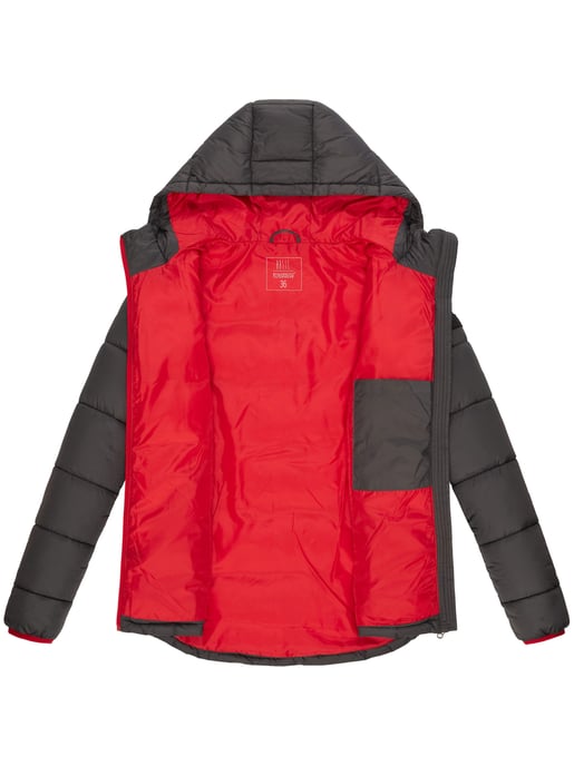 Marikoo chaqueta acolchada mujer – Ligera de entretiempo con capucha - Image 6