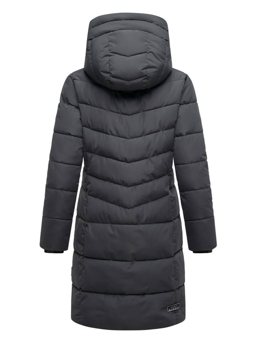 Abrigo acolchado mujer Marikoo Natsukoo – cálido, con capucha y forro teddy - Image 4