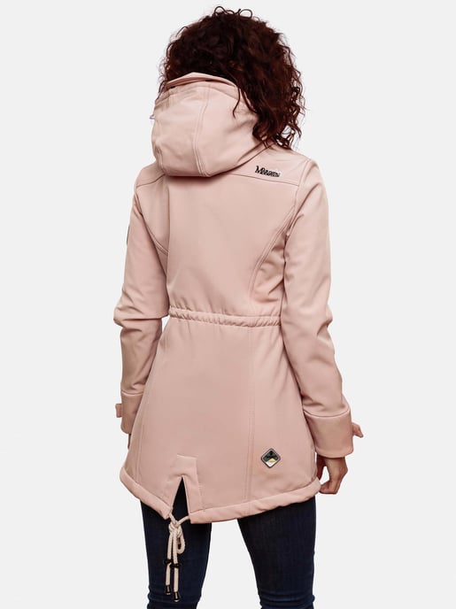 Chaqueta acolchada larga Marikoo Abendsternchen para mujer con capucha desmontable - Image 6