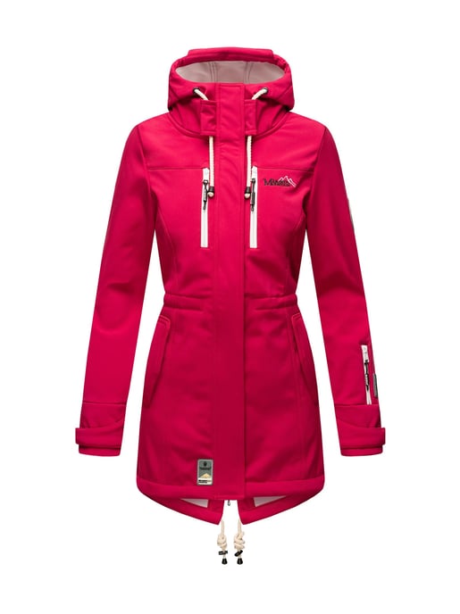 Chaqueta acolchada larga Marikoo Abendsternchen para mujer con capucha desmontable - Image 2