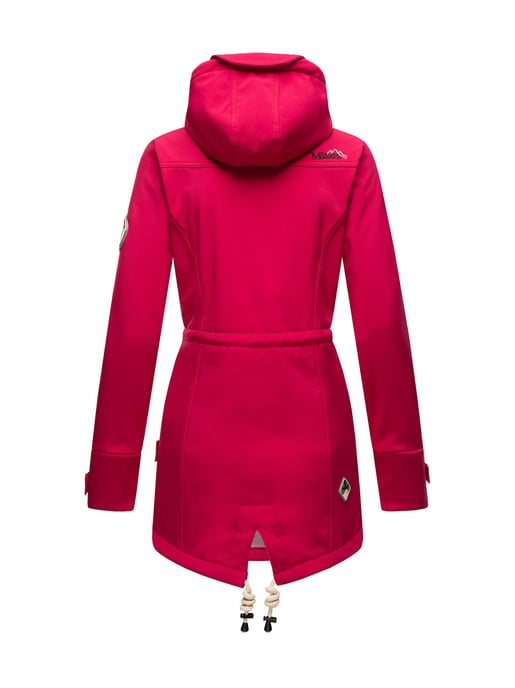 Chaqueta acolchada larga Marikoo Abendsternchen para mujer con capucha desmontable - Image 5