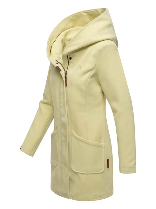 Abrigo de invierno Marikoo para mujer con capucha y corte entallado - Image 2