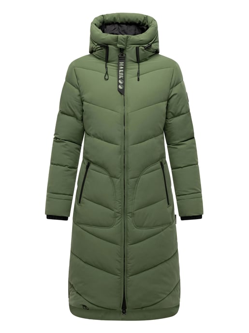 Abrigo invierno mujer Marikoo Benikoo – largo & cálido - Image 2