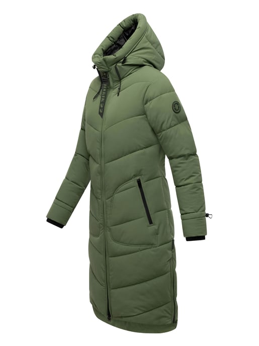 Abrigo invierno mujer Marikoo Benikoo – largo & cálido - Image 3