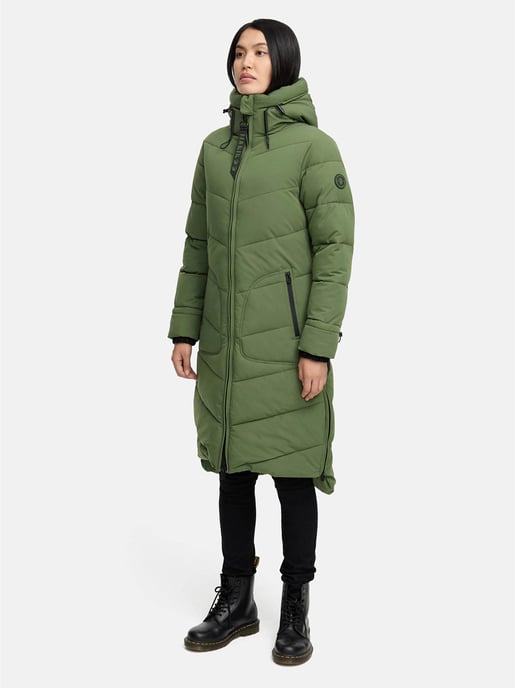 Abrigo invierno mujer Marikoo Benikoo – largo & cálido - Image 6