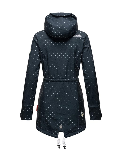 Chaqueta acolchada larga Marikoo Abendsternchen para mujer con capucha desmontable - Image 5