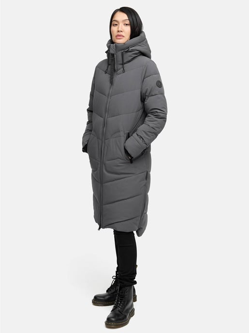 Abrigo invierno mujer Marikoo Benikoo – largo & cálido - Image 6
