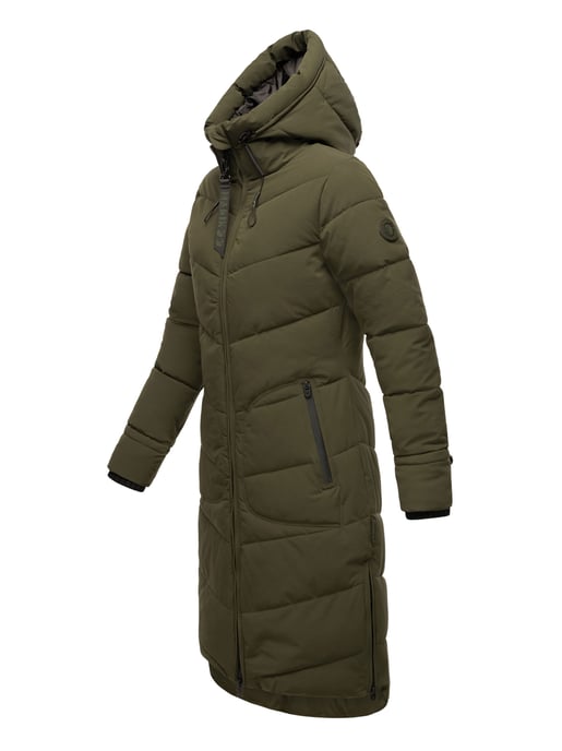 Abrigo invierno mujer Marikoo Benikoo – largo & cálido - Image 3
