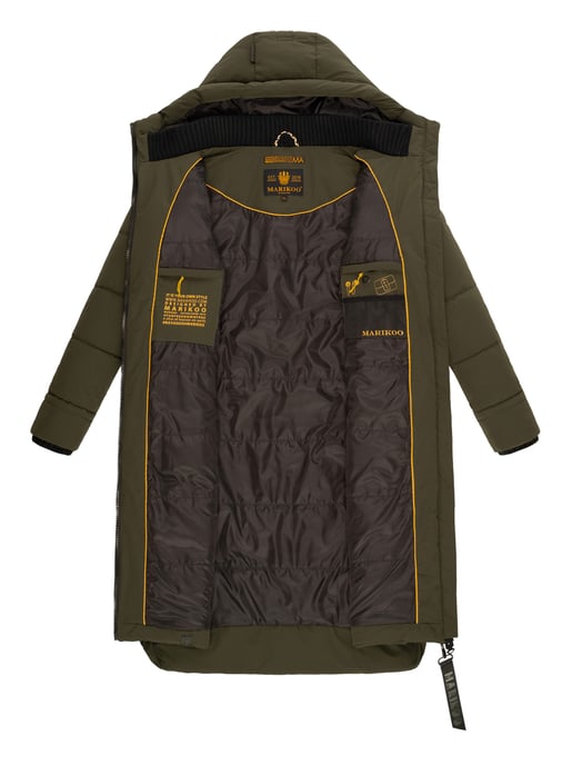 Abrigo invierno mujer Marikoo Benikoo – largo & cálido - Image 5